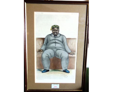 VANITY FAIR - FIVE PORTRAIT PRINTS  comprising 'Restored' (26 Aug. 1882); 'The Home District' (17 Dec. 1892); 'Franz Josef La
