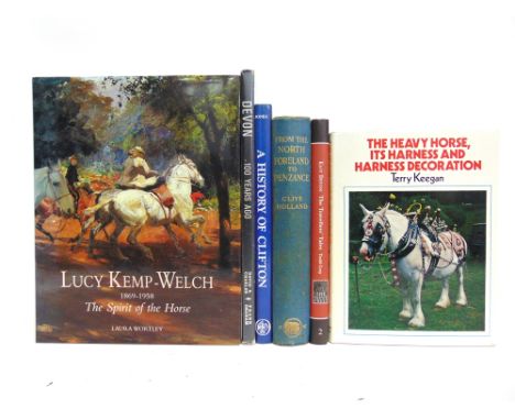 [MISCELLANEOUS]. WEST COUNTRY &amp; OTHER  Wortley, Laura. Lucy Kemp-Welch 1869-1958, The Spirit of the Horse, reprint, Antiq