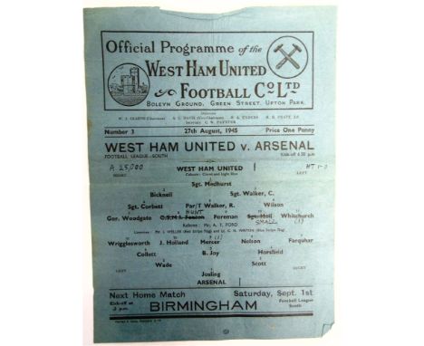 FOOTBALL - PROGRAMMES, ARSENAL  Sixteen F.A. Cup home and away programmes, circa 1950-64; together with eleven league away pr