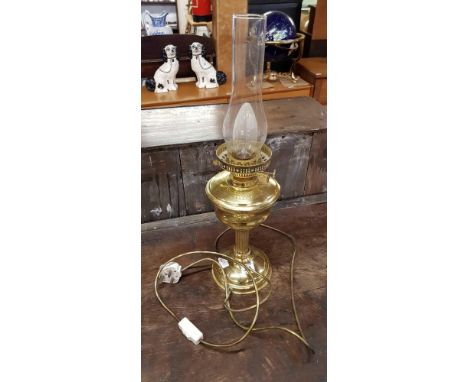 ELECTRIC LAMP IN THE FORM OF AN OIL LAMP