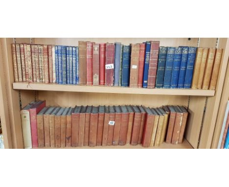 2 SHELVES OF HARDBACK BOOKS, R KIPLING