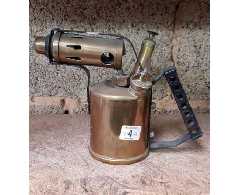 BRASS VERITAS PARAFFIN BLOW LAMP