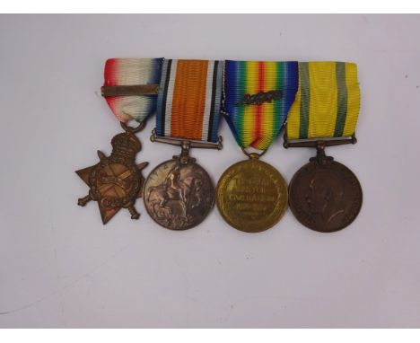 Great War Territorial Force Medal Group: Territorial to 426 Dvr. S Smith R.A, WW1 matched pair (unreadable recipients), 1914-