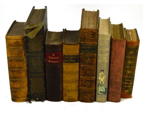 A quantity of vintage books including Doctor Goldsmith; the History of England from Earliest Times to the End of the Reign of