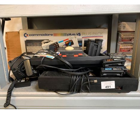 2 Roller controller items &amp; Commodore computer, condition requests and additional images will not be given for lots in th