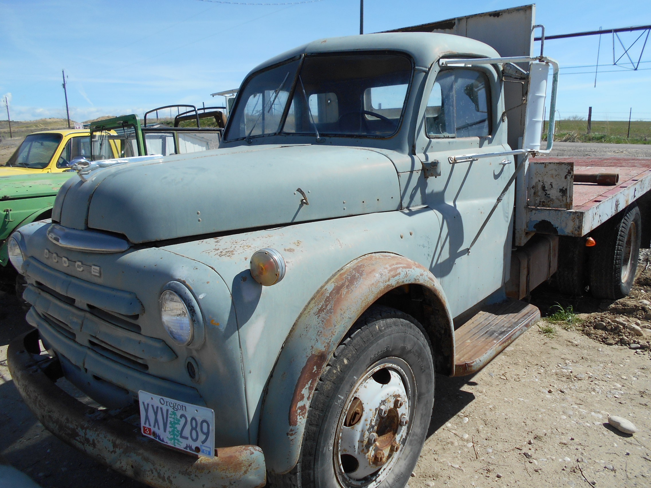 1950 Dodge 2 ton truck w/12' flatbed