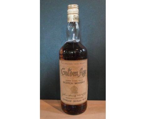 A bottle of Golden Age Very Fine Old Scotch Whisky, 1970's bottling, 75.7cl, 70% proof. Condition Report: \