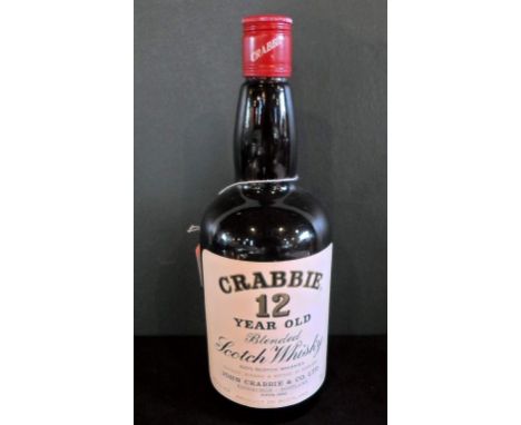 A bottle of Crabbie Blended Scotch Whisky, aged 12 years, bottled in the 1970's, 75cl, 40% vol.
