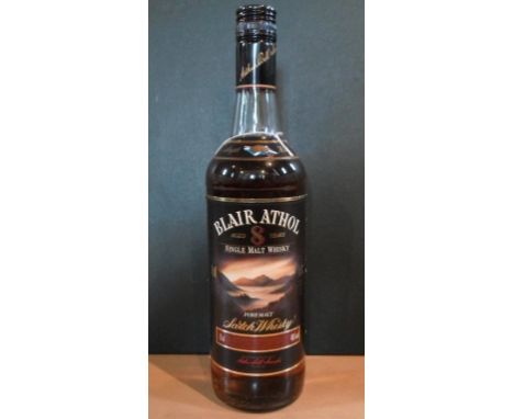 A bottle of Blair Athol Single Malt Scotch Whisky, aged 8 years, 1980's bottling, 75cl, 40% vol.