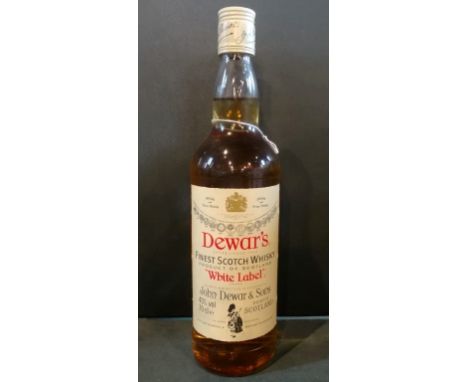 A bottle of Dewar's White Label Finest Scotch Whisky, bottled in the 1980's, 70cl, 40% vol.