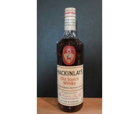 A bottle of Mackinlay's Old Scotch Whisky, 1970's bottling, 75.7cl, 70% proof.