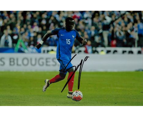 Football Bacary Sagna signed 12x8 inches colour photo pictured while playing for France. Good condition. All autographs are g