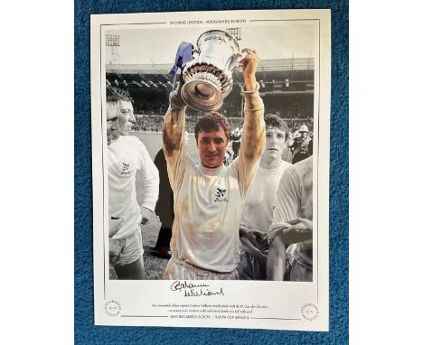 Graham Williams 16x12 signed colourised photo Autographed Editions, Limited Edition. Photo Shows Williams proudly holds the F