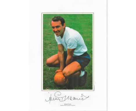 Football, Jimmy Greaves signed 16x12 colour photograph pictured during his time playing for Tottenham Hotspur, known as the t