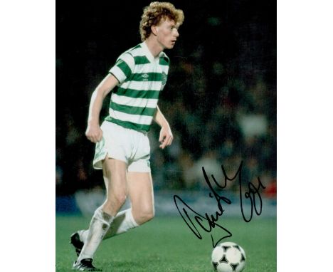 David Moyes signed 10x8 inches colour photo pictured during his playing days with Celtic. Good condition. All autographs are 