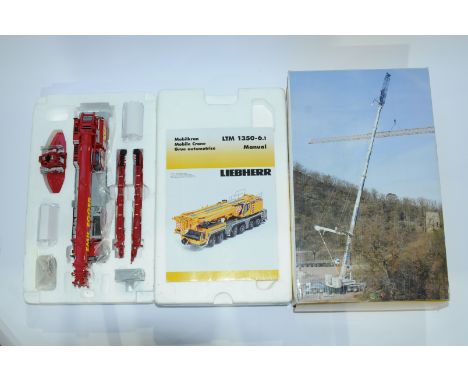 WSI a boxed 1:50 Scale No.01-1201 LTM1350-6.1 Mobile Crane "EMIL EGGER". Condition is Excellent Plus to Near Mint (unchecked 