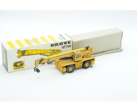 NZG a boxed 1:50 Scale No.149 RT760 Crane "GROVE". Condition is Excellent (unchecked for completeness) in generally Good box.