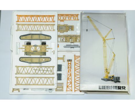 Conrad a boxed 1:50 Scale No.2736/0 LR1750 Crawler Crane "WELDEX". Condition is Good to Excellent (unchecked for completeness