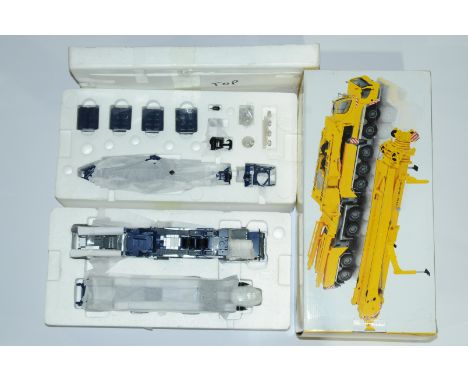 NZG a boxed 1:50 Scale No.732/16 LTM11200-9.1 Mobile Crane "TRANSBIAGA". Condition is Excellent Plus to Near Mint (unchecked 