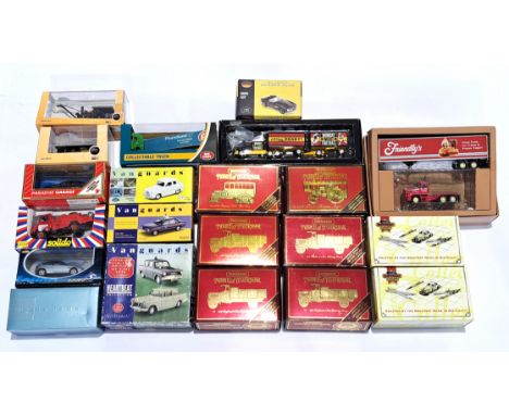 Matchbox, Solido, Pem &amp; Similar, a boxed mixed group of vehicles. See photo. Although unchecked for completeness, conditi