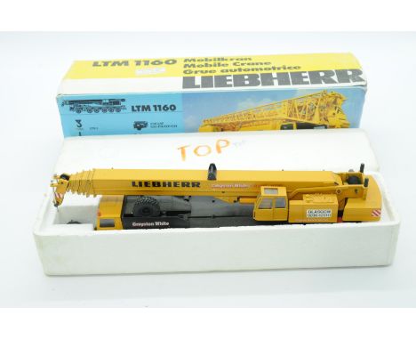 Conrad a boxed 1:50 Scale No.2082 LTM1160 Mobile Crane "GRAYSTON WHITE". Condition is Excellent (unchecked for completeness) 