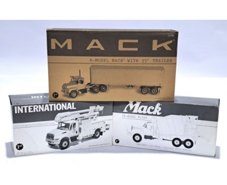 First Gear, a boxed 1:34 scale truck group. See photos. Conditions generally appear to be Fair, incomplete (with some small p