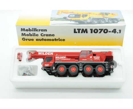 Conrad a boxed 1:50 Scale No.2100/0 LTM1070-4.1 Mobile Crane "WILDEN". Condition is Excellent Plus to Near Mint (unchecked fo