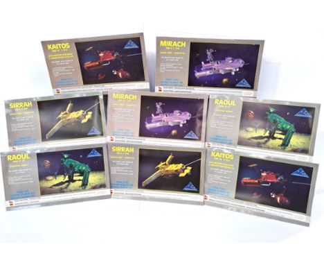 Andromeda a boxed group of Space related model kits to include Mirach CM-II C 178 Space Ship - Corvette, Raoul FRR-VI 51 Figh