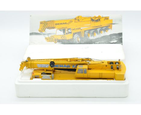 Conrad a boxed 1:50 Scale No.2081 Demag AC335 All-Terrain Crane "GORDON FORBES". Condition is Excellent (unchecked for comple