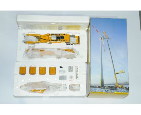 NZG a boxed 1:50 Scale No.732 LTM11200-9.1 Mobile Crane "LIEBHERR". Condition is Near Mint (unchecked for completeness) in Go