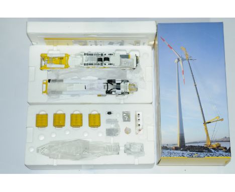 NZG a boxed 1:50 Scale No.732/05 LTM11200-9.1 Mobile Crane "MEDIACO". Condition is Near Mint (unchecked for completeness) in 