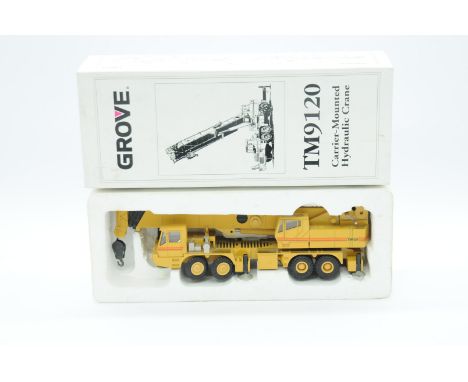 NZG a boxed 1:50 Scale No.380 TM9120 Carrier-Mounted Hydraulic Crane. Condition is generally Excellent in generally Good poly