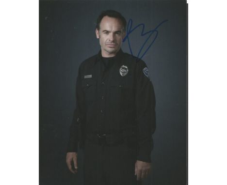 Paul Blackthorne signed 10x8 colour photo from Arrow. English actor. His first film role was in Lagaan. He has had recurring 