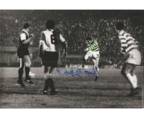 Tommy Gemmell 1970, Colorized 12 x 8 Photo Depicting Tommy Gemmell Scoring For Celtic In Their Defeat To Feyenoord In The 197