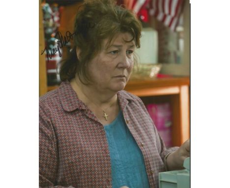 Margo Martindale signed 10x8 colour photo. American film, stage, and esteemed television character actress. She has played Cl