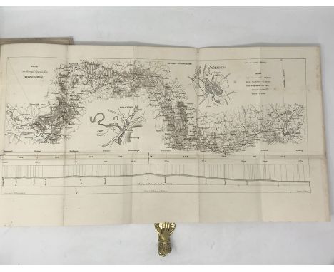 Bauernfeind, Carl Maximilian von. Situations- und Nivellements-Karten der K. Bayerischen Staats-Eisenbahnen von München bis H