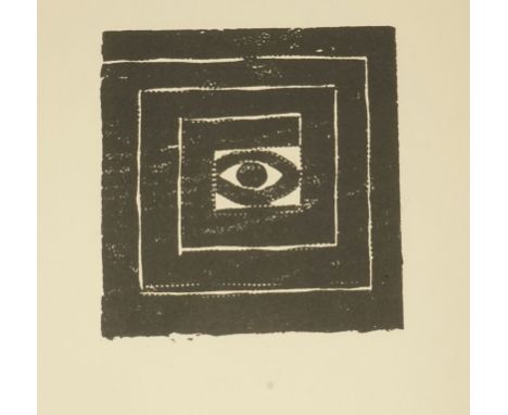 Neufeld, Wilhelm. - Die Litanei vom geheimen Lenker. Aus den Upanishaden. (Übertragen von Alfred Hillebrandt). 46 Bl. Mit 11 