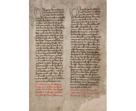 Eine bis dato unbekannte vollständige Handschrift mit dem MarienlebenMarienleben. Deutsche Handschrift auf Papier. 116 (statt