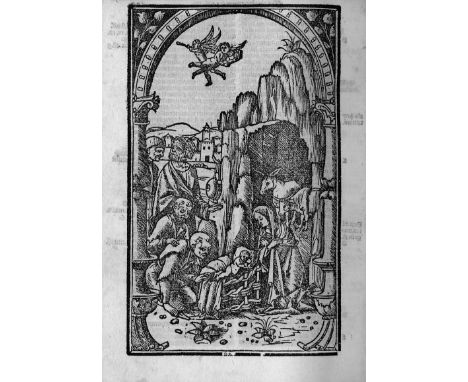 Biblia latina. Biblia cum concordantijs veteris et noui testamenti et sacrorum canonum. 30 nn., 531 num., 55 nn., 1 w. Bl. Ti
