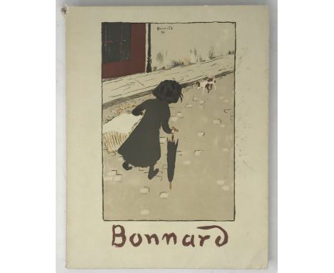Bonnard, Pierre. - Roger-Marx, Claude. Bonnard Lithographe. 183 S. Mit 98 farbigen Tafeln. 32 x 24,5 cm. Farbig illustrierte 