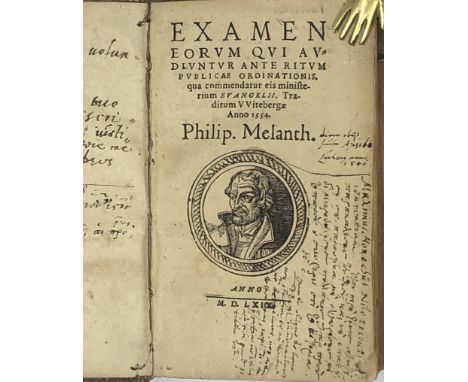 Melanchthon, Philipp. Examen eorum qui audiuntur ante ritum publicae ordinationis, qua commendatur eis ministerium Evangelii.