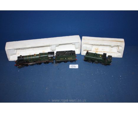 A model of 'OO' gauge locomotive GWR King Richard III' and one other.