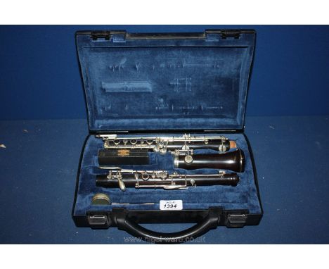 A George Howarth of London Oboe, model no. 50725, serial number: 4290. (1972), fully restored with original case.