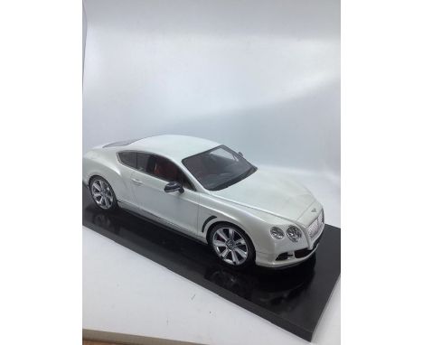 Bentley Car interest ; Prototype original scale hand built model. Remarkably wonderful Prototype factory 15&rdquo; long model