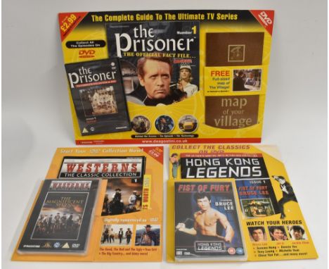 Film and Television - The Prisoner classic DVD's, episode 1 with fact file and map of village, in original packaging; Fist of