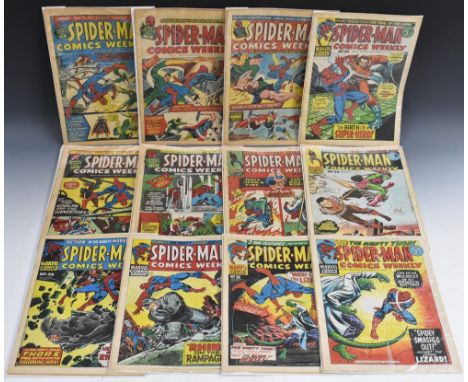 DC Comics, consisting of The Joker, Superman, The House of Secrets, The Joker, Batman and Wildcat with The Joker, Action Comi