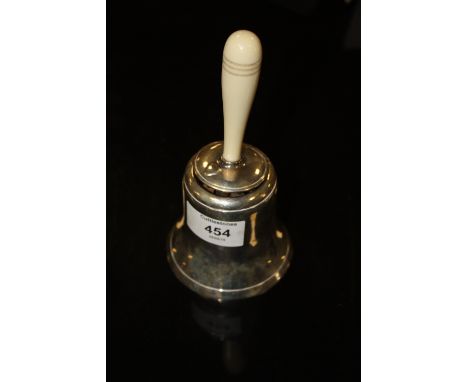 A NOVELTY DUNHILL TABLE LIGHTER IN THE FORM OF A BELL