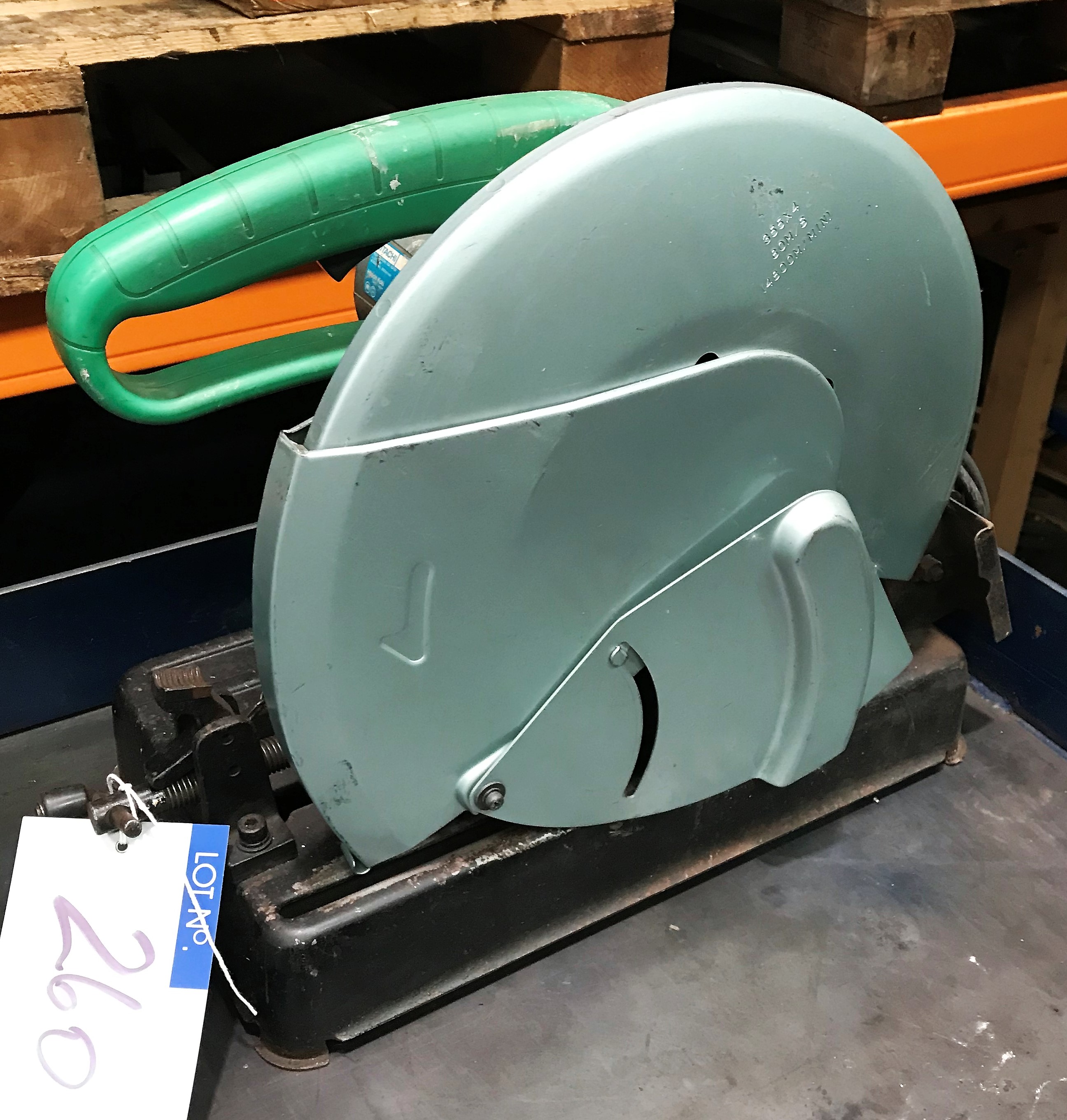 A Hitachi CC14SE Portable Chop Saw (110v)located at The Storage Place