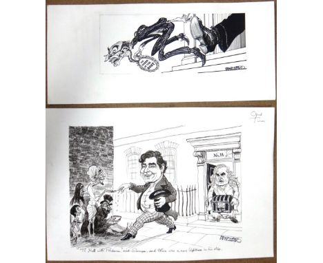Richard Willson (1939-2011) Gordon Brown - "To Hell with prudence" said Scrooge, and there was a new lightness in his step, 2
