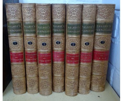 Nelson (Horatio & Sir Nicholas Harris Nicolas, ed.) The Dispatches and Letters of Vice Admiral Lord Viscount Nelson, 7 vol., 